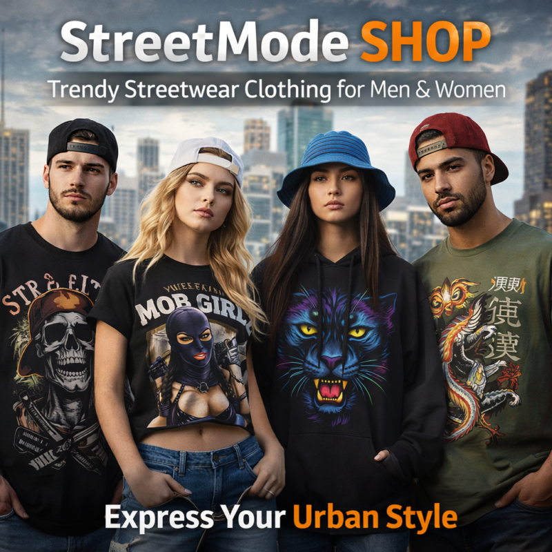 Trendy Streetwear Clothing for Men and Women