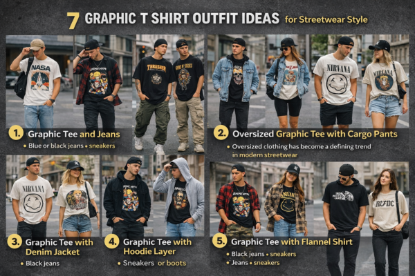 oversized graphic t shirts outfit