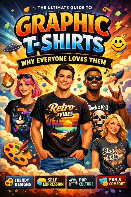 The Ultimate Guide to Graphic T-Shirts: Why Everyone Loves Them