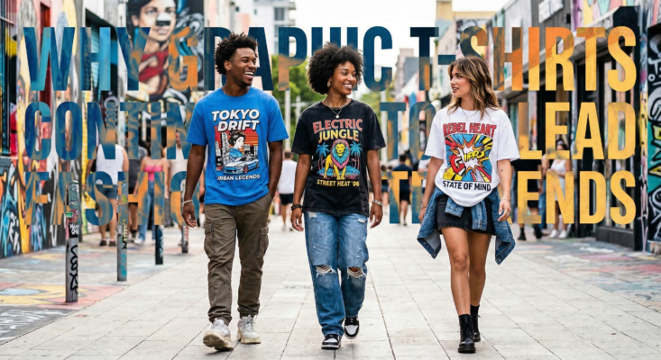 oversized graphic t shirts trend