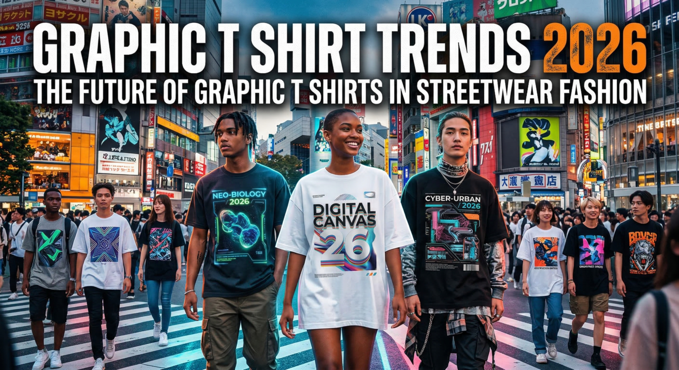 graphic t shirt trends 2026 streetwear