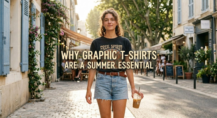 streetwear summer graphic tee outfit