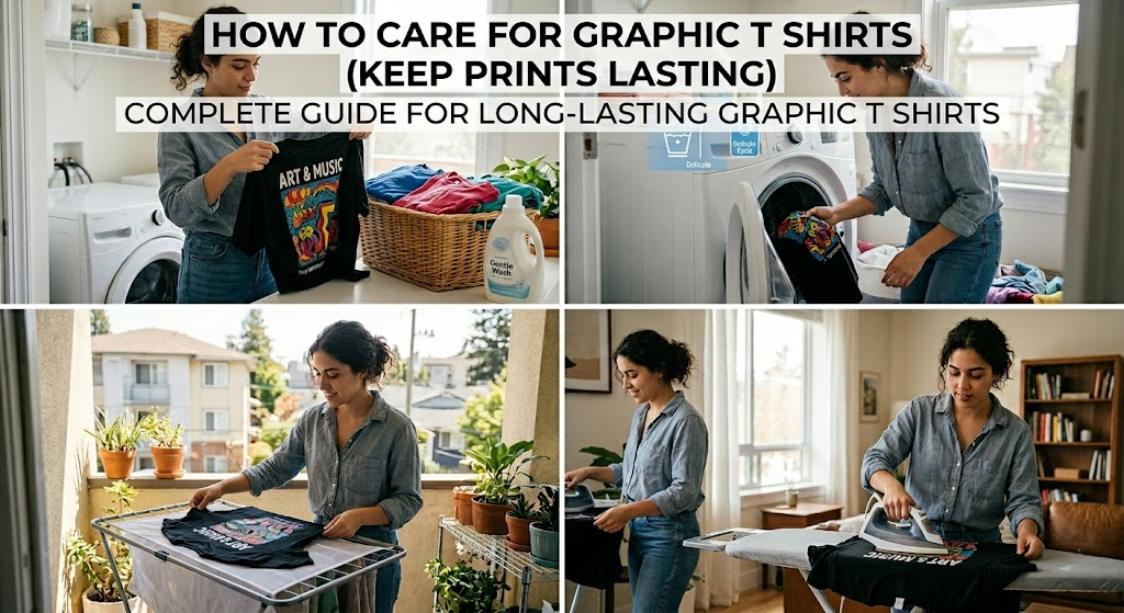 how to care for graphic t shirts washing tips